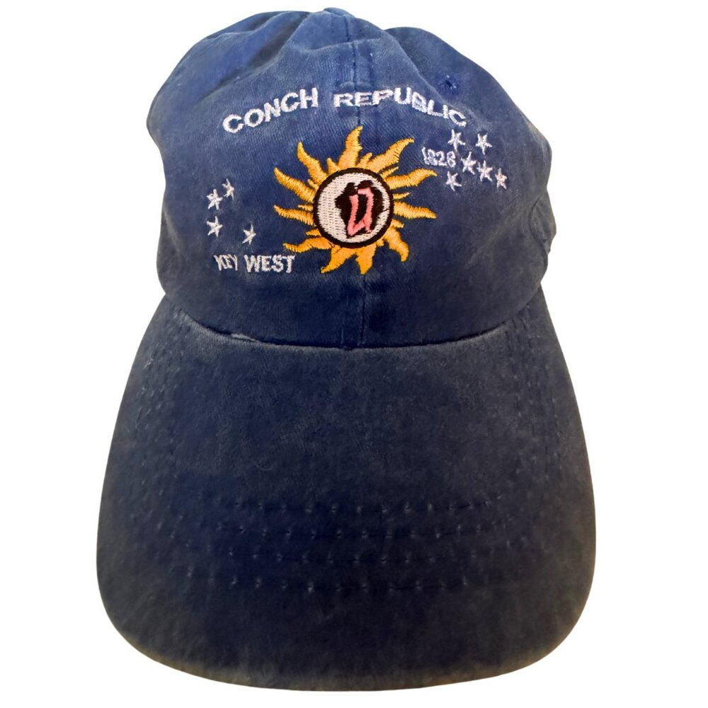 Vintage Conch Republic Key West 1828 Cap / Hat